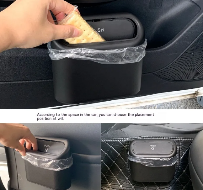 Folding Car Trash Can – Compact & Portable